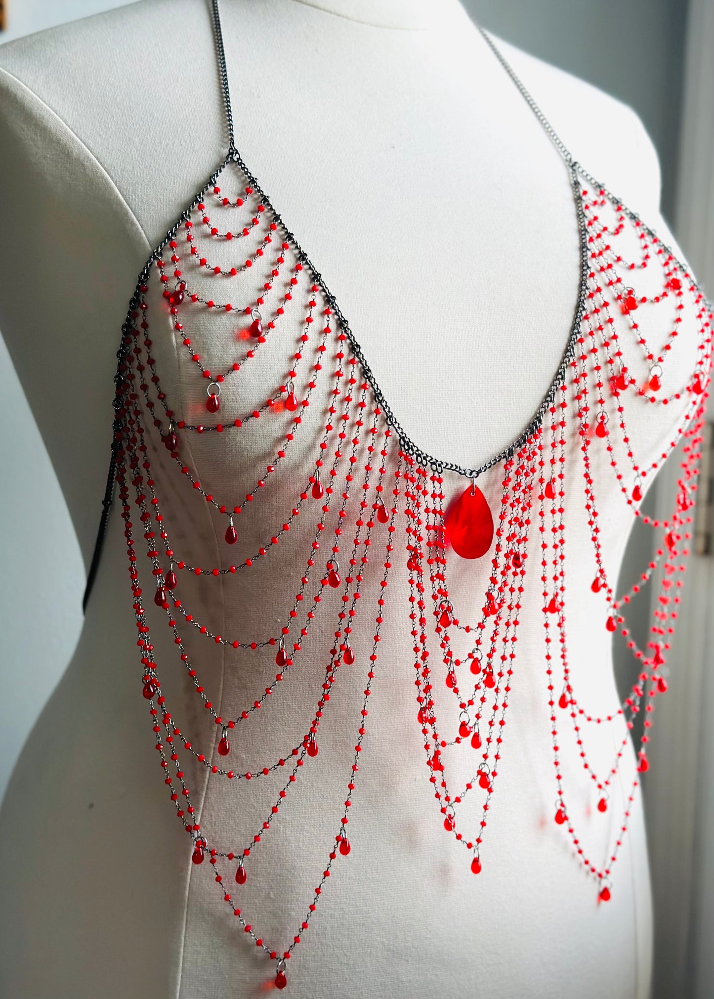 The Crimson Shadows Bralette
