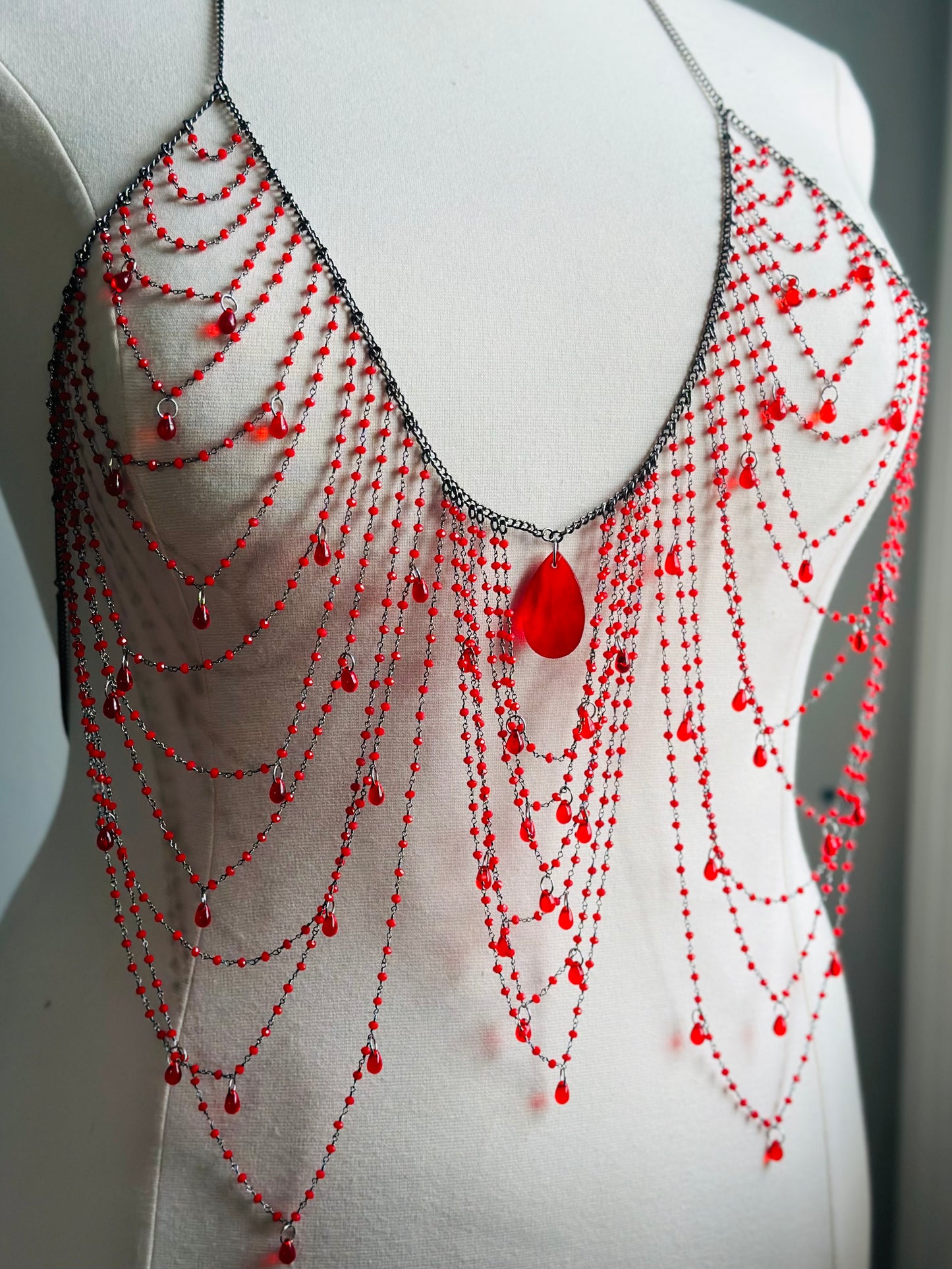 The Crimson Shadows Bralette