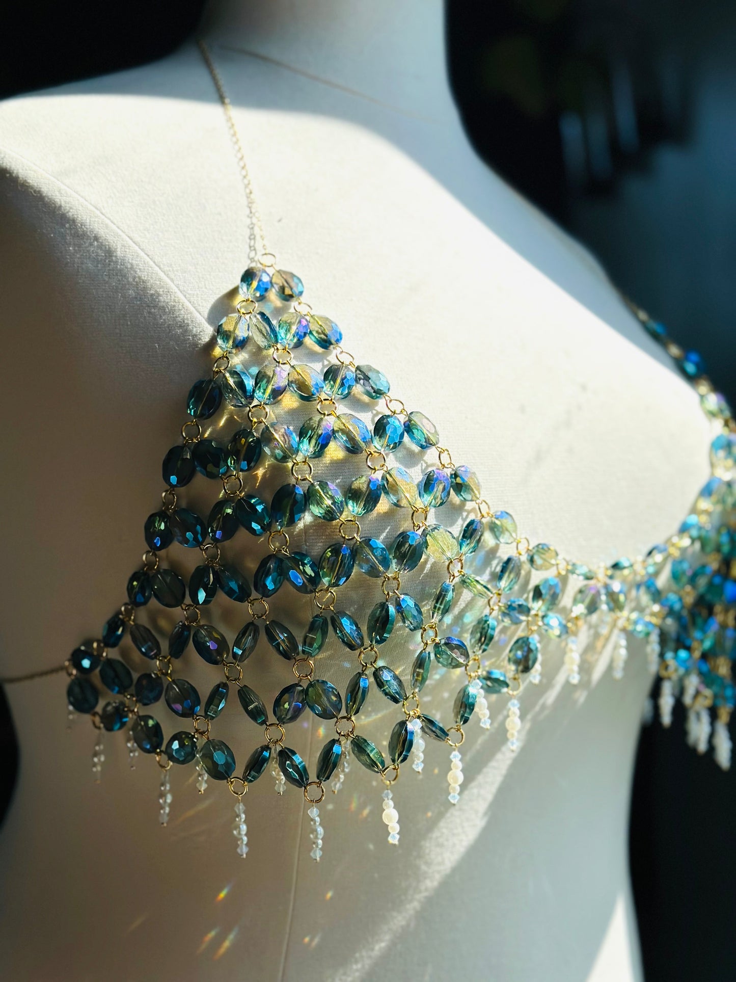 Ready To Ship 2X Beaded Bralette