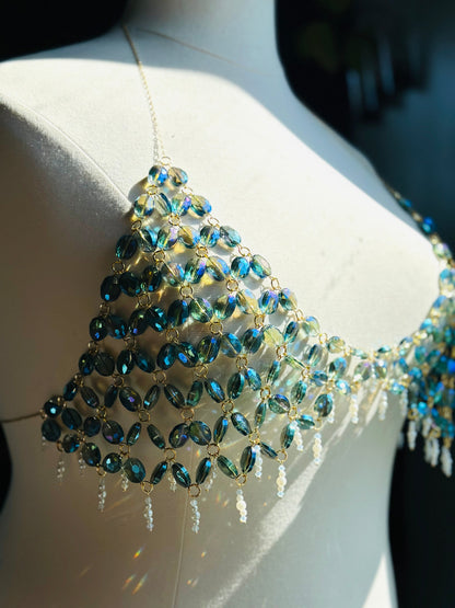 Ready To Ship 2X Beaded Bralette