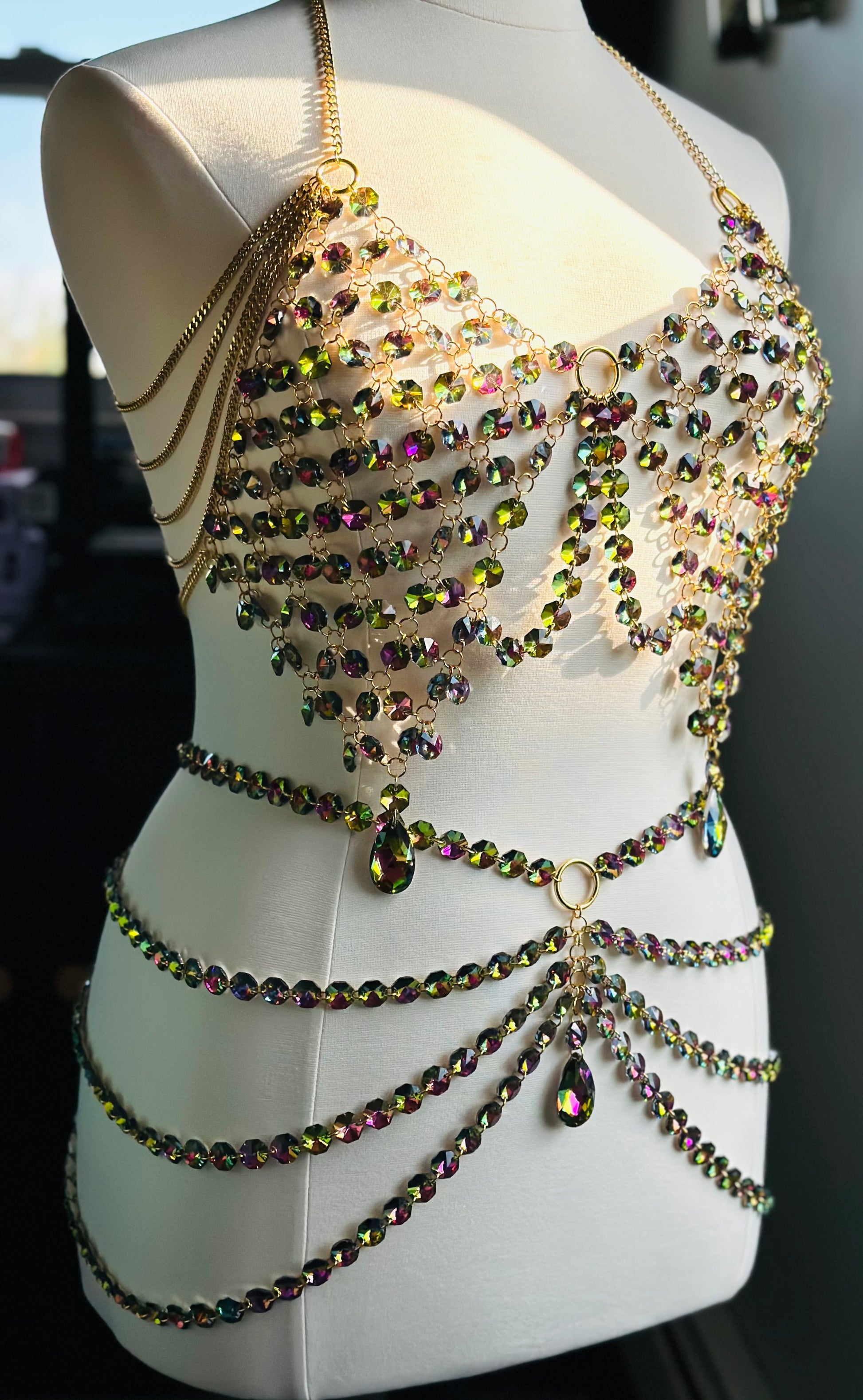 The Cleo 2 Piece Tailored Body Jewelry The Cleo 2 Piece Tailored Body Jewelry