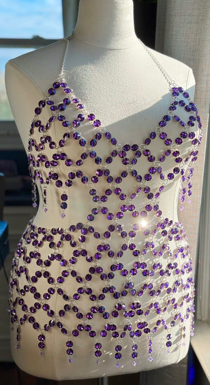 The Royal Mini Dress