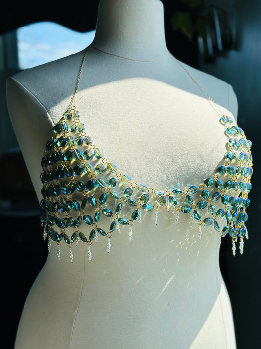 Ready To Ship 2X Beaded Bralette