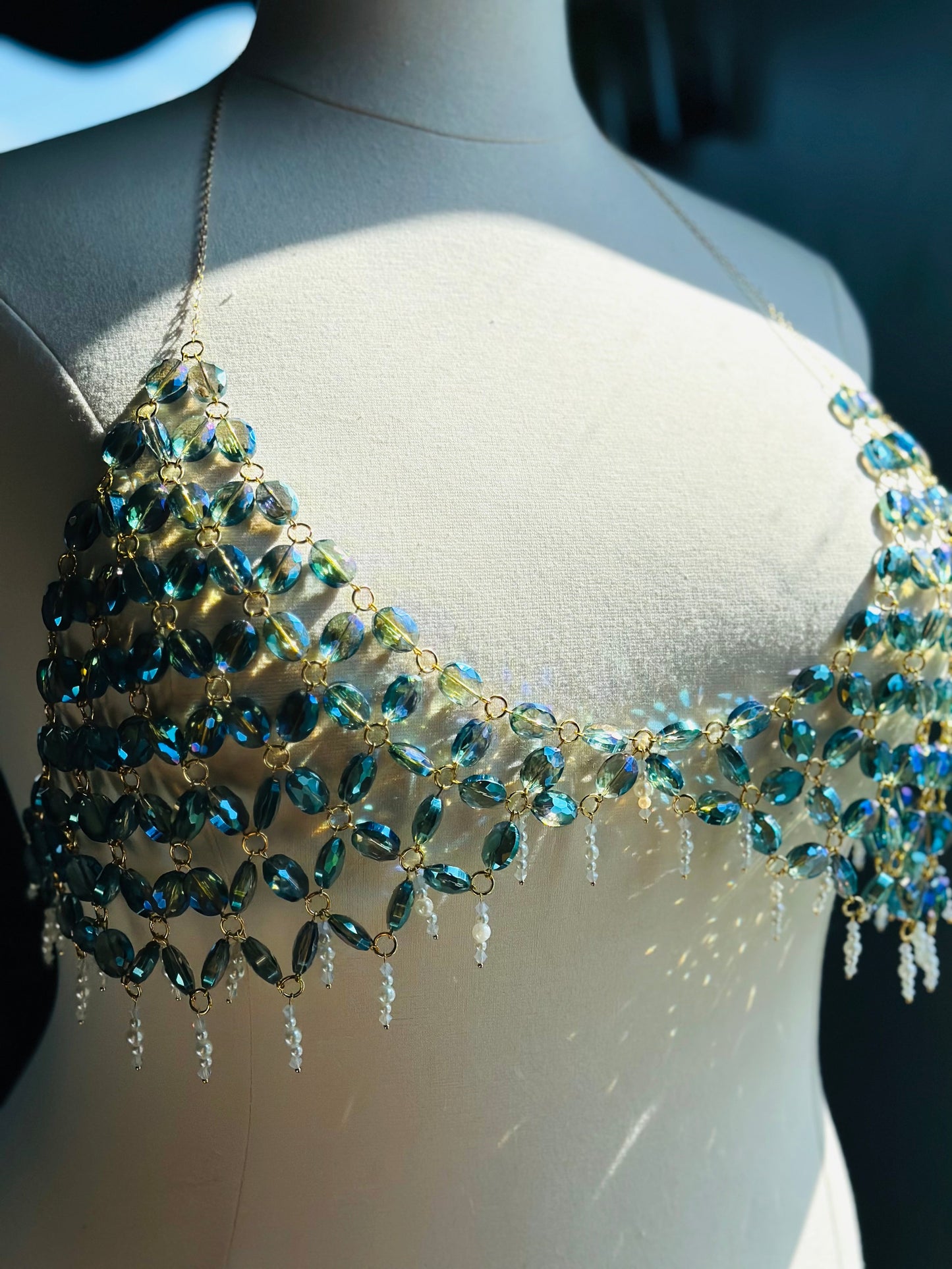 Ready To Ship 2X Beaded Bralette