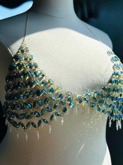 Ready To Ship 2X Beaded Bralette