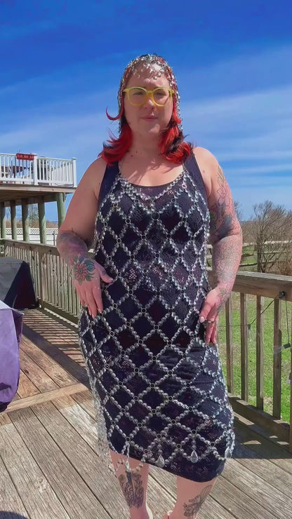 Ready To Ship 2X Crystal Dress